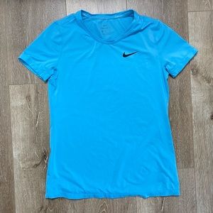 Nike pro light blue shirt size XL